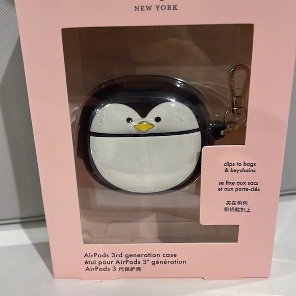 Kate Spade New York Penguin AirPods Silicon Tech Accessorie - Picture 7 of 16